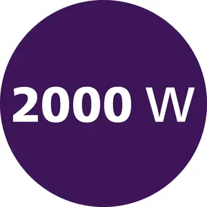 Power up to 2000 W