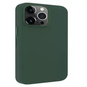 Силиконовый чехол Soft Touch Evelatus для Apple iPhone 13 Pro — тёмно‑зелёный