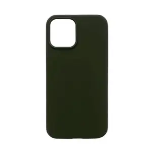 Silikona vāciņš Evelatus iPhone 14 Plus — soft-touch, tumši zaļš
