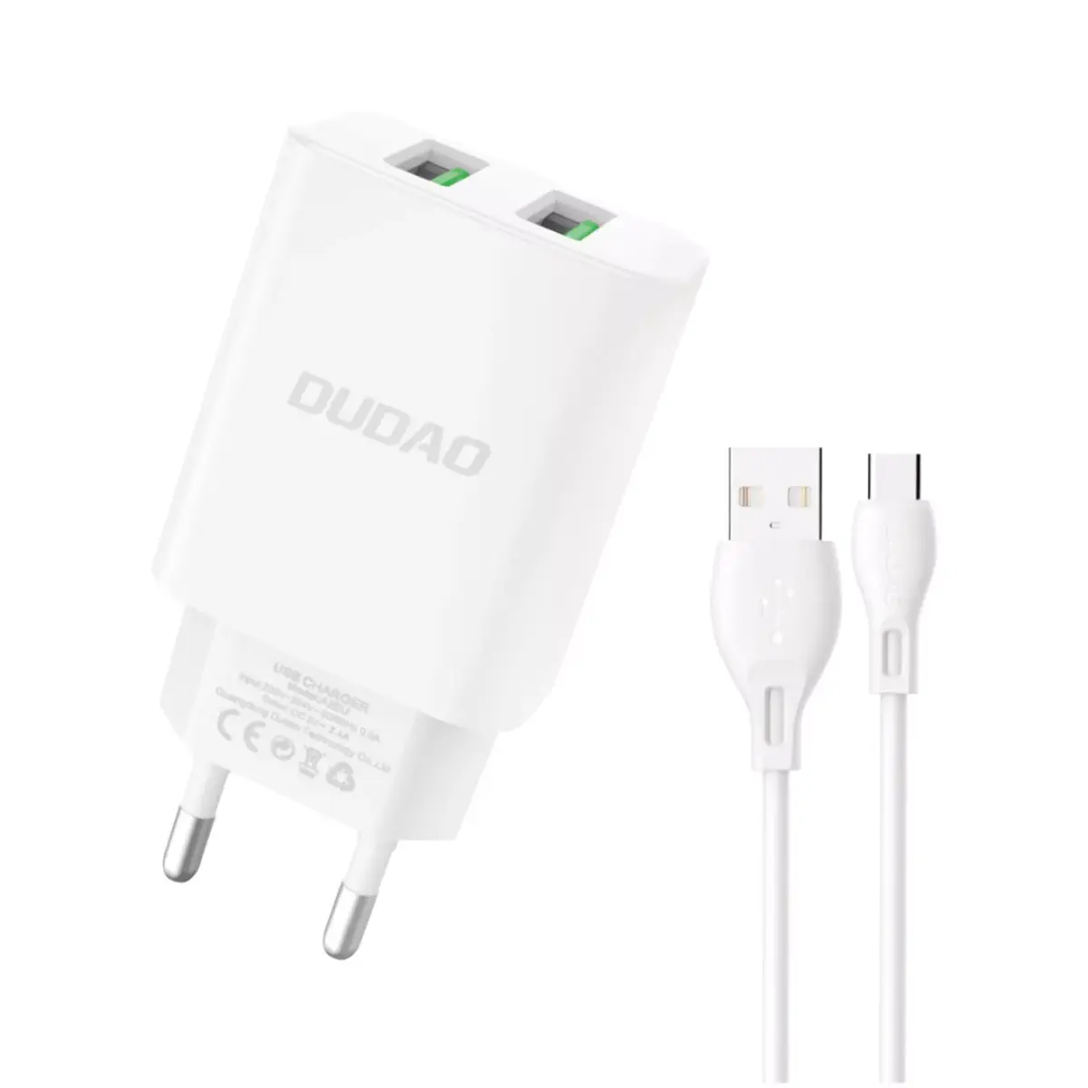 Dudao A2EUT telpu universālais maiņstrāvas lādētājs