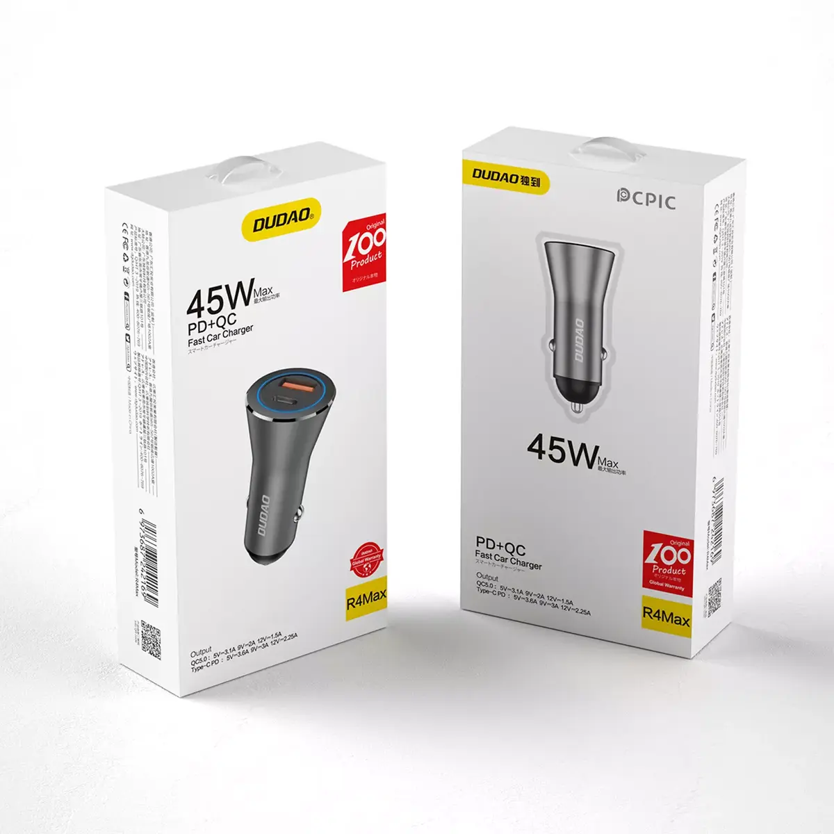 Car Charger DUDAO 45W PD QC5.0 Photo 2