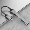 DUDAO 4-IN-1 daudzfunkcionāls USB centrmezgls Photo 3