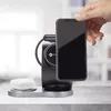 3in1 Wireless Charger Stand FORCELL FO-QiST3IN1P-BK 15W Photo 6