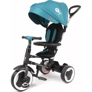 Trīsriteņa Qplay Rito — modelis 3840, zaļš, bērnu trīsritenis