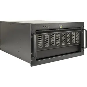 19" Rackmount Case INTER-TECH IPC 6U-6606 — 6U chassis for professional network equipment