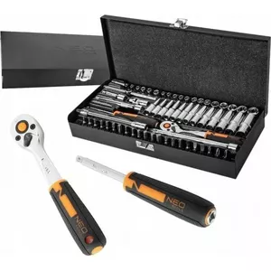 Tool set NEO tools 10-008 — 63-piece hand tool kit