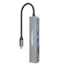 DUDAO Alu 6-в-1 USB Hub Photo 3