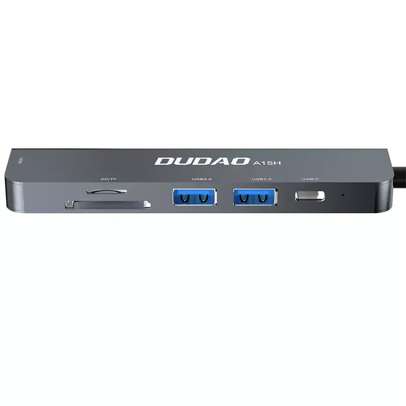 DUDAO Alu 6-в-1 USB Hub Photo 5