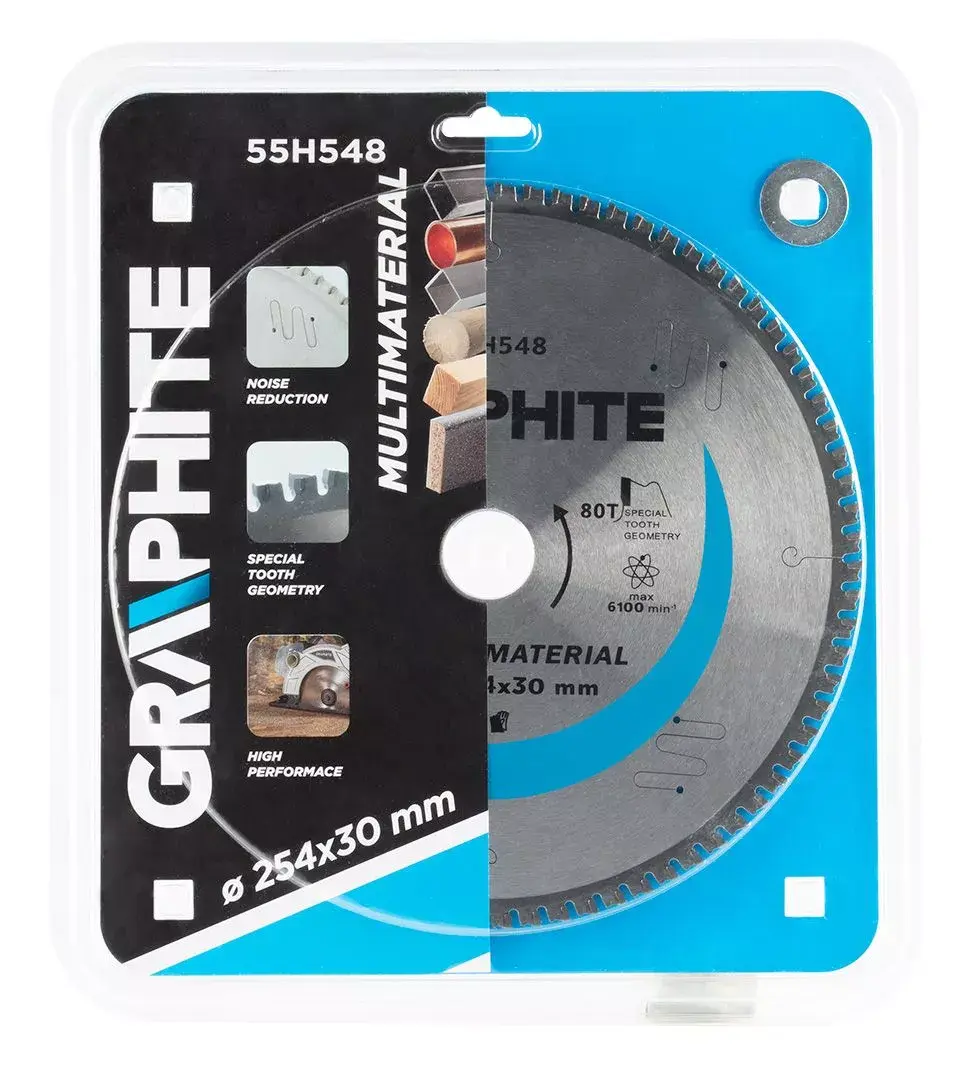 Circular saw blade GRAPHITE 55H548 Photo 7