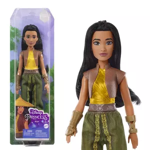 Modeļu lelle MATTEL Disney Princess Raya — 279,4 mm, plastmasa un audums, no 3 gadu vecuma