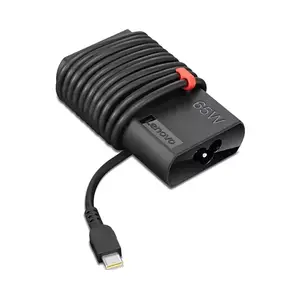 Сетевой адаптер Lenovo GX20Z46255 для ноутбуков, для помещений и улицы 100–240В, кабель 1,8 м, USB‑C, чёрный