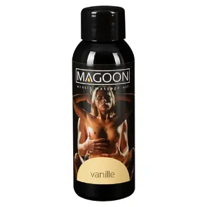 Masāžas eļļa Magoon Vanilla 50 ml – aromatizēta, ūdenī šķīstoša