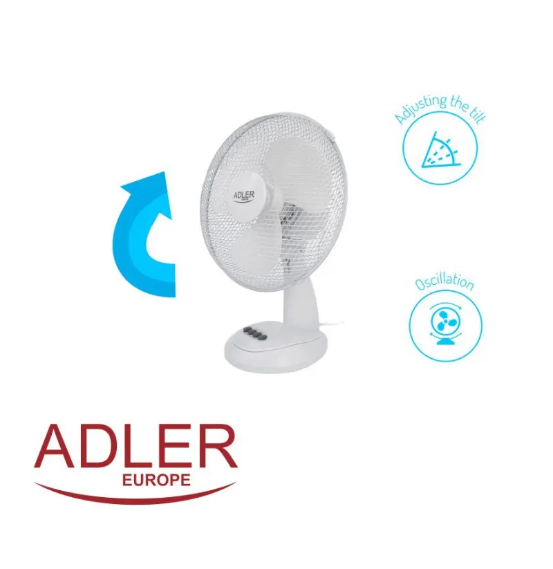 Desk Fan Adler AD 7303 Photo 4