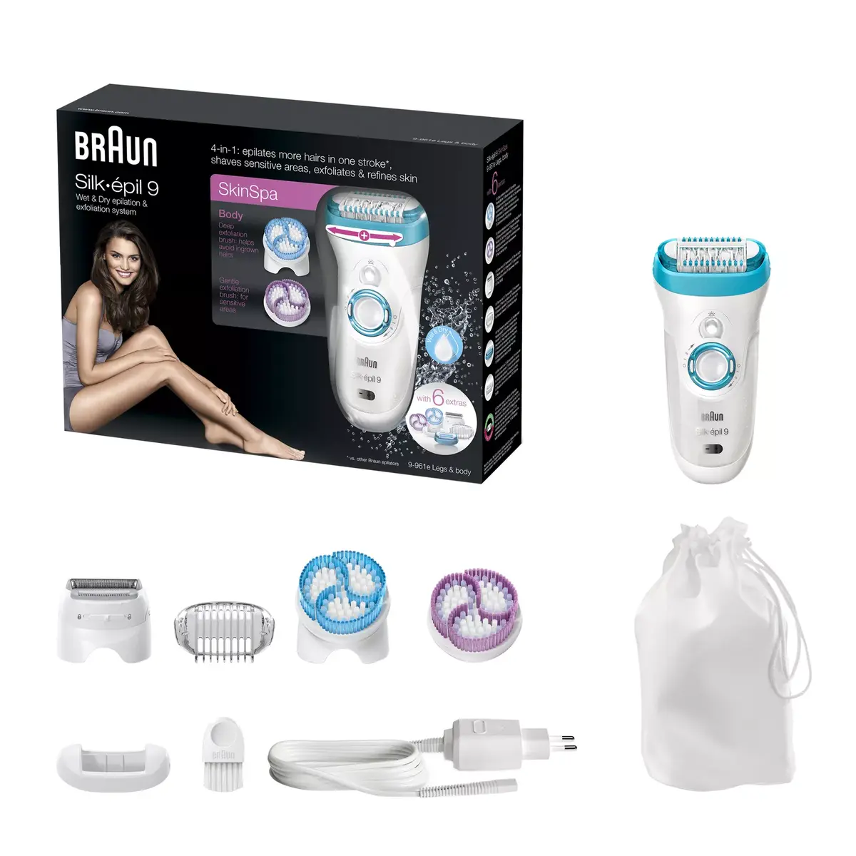Braun Silk-épil 9 9-961 epilator Photo 5