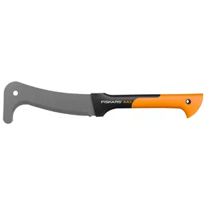 Мачете Fiskars 126004 с неподвижным лезвием, пластиковая рукоять, серое лезвие, оранжевый, 1 шт