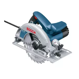 Apaļā zāģa Bosch GKS 190 — 1400 W, disks 190 mm, griešanas dziļums 70 mm (90°), 5500 apgr/min