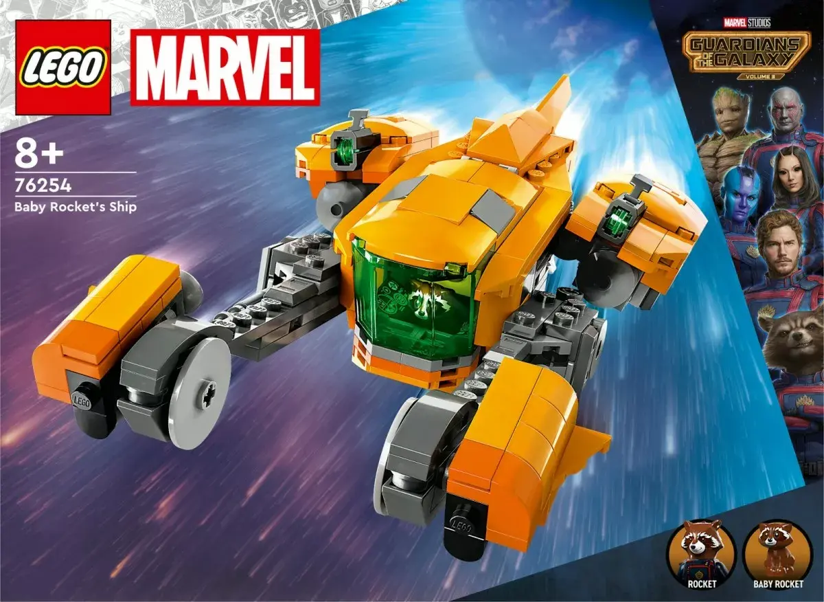 LEGO Marvel 76254 Baby Rocket's Ship set Photo 7