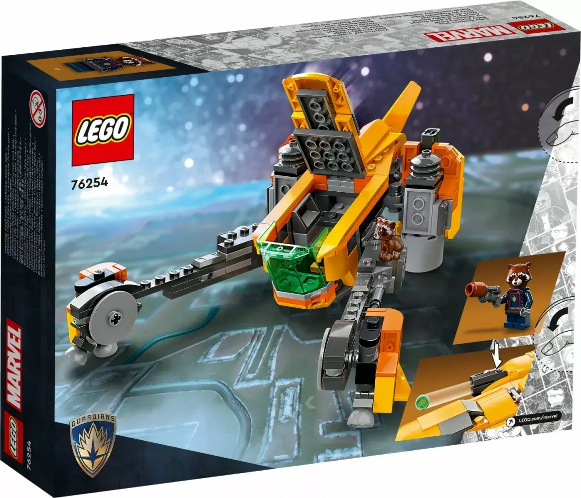 LEGO Marvel 76254 Baby Rocket's Ship set Photo 8