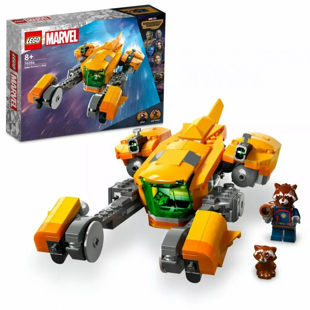 LEGO Marvel 76254 Baby Rocket's Ship set Photo 9