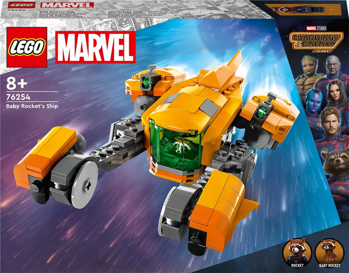 LEGO Marvel 76254 Baby Rocket's Ship set Photo 4