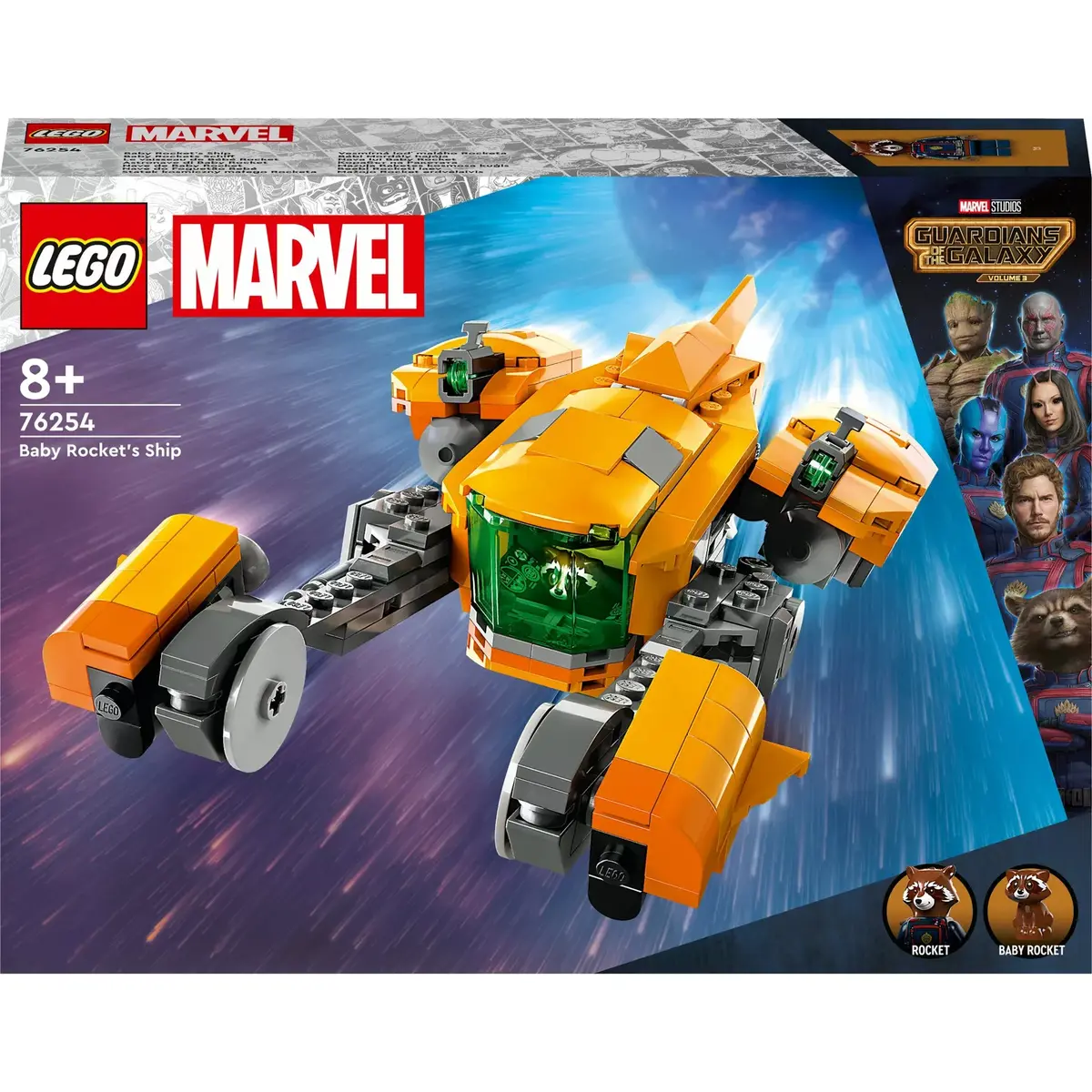 LEGO Marvel 76254 Baby Rocket's Ship set Photo 5