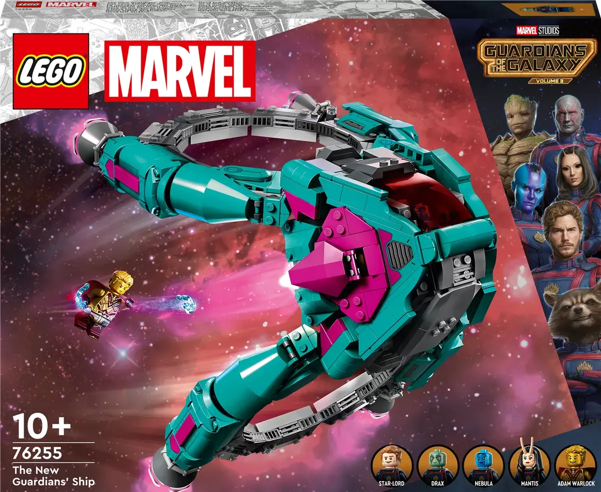 LEGO set 76255 Marvel The Guardians New Ship 2023 Photo 4