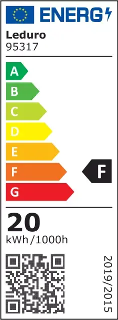 LEDURO griestu apgaismojums LED 20 W F Photo 2