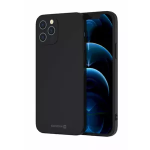 Protective silicone case SWISSTEN for Samsung Galaxy A54 5G — Black