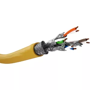 Goobay Networking Cable Yellow 100 m Cat8.1 S/FTP