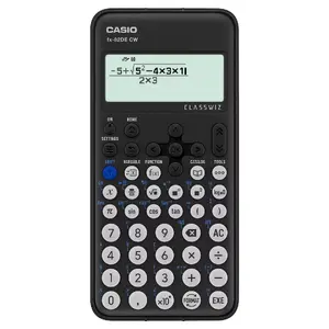 Scientific Calculator Casio FX-82DE CW Pocket 12 Digits Battery Black