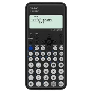 Scientific Calculator Casio FX-82DE CW Pocket 12 Digits Battery Black