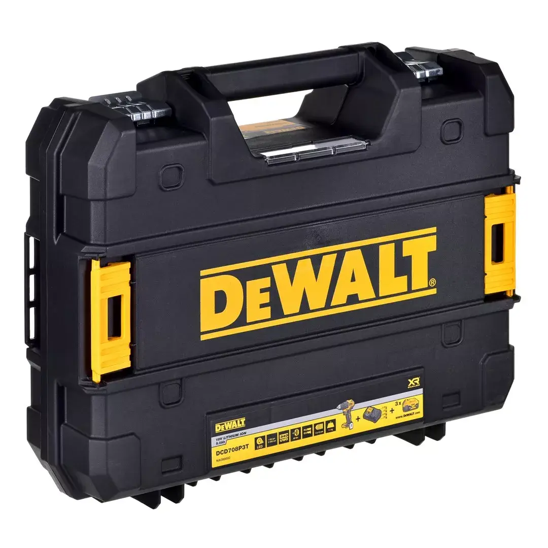 Шуруповёрт DEWALT DCD708P3T-QW Photo 8