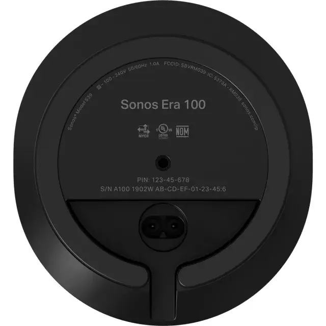 Портативная колонка Sonos Era 100 E10G1EU1BLK Photo 7
