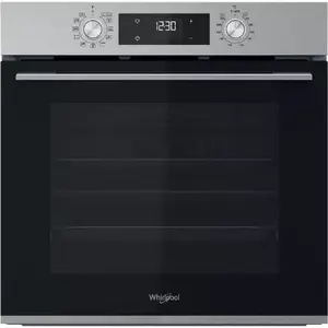 Built-in electric oven WHIRLPOOL OMK58HU1X, 71 L, convection, grill, hydrolytic SmartClean, rotary controls, stainless steel