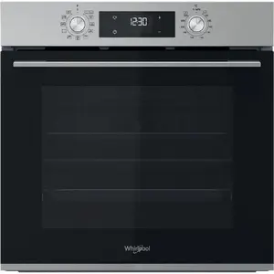 Электрический встраиваемый духовой шкаф Whirlpool OMK58HU1X Нержавеющая сталь 71 л 2900 Вт Класс A+ с конвекцией грилем и таймером