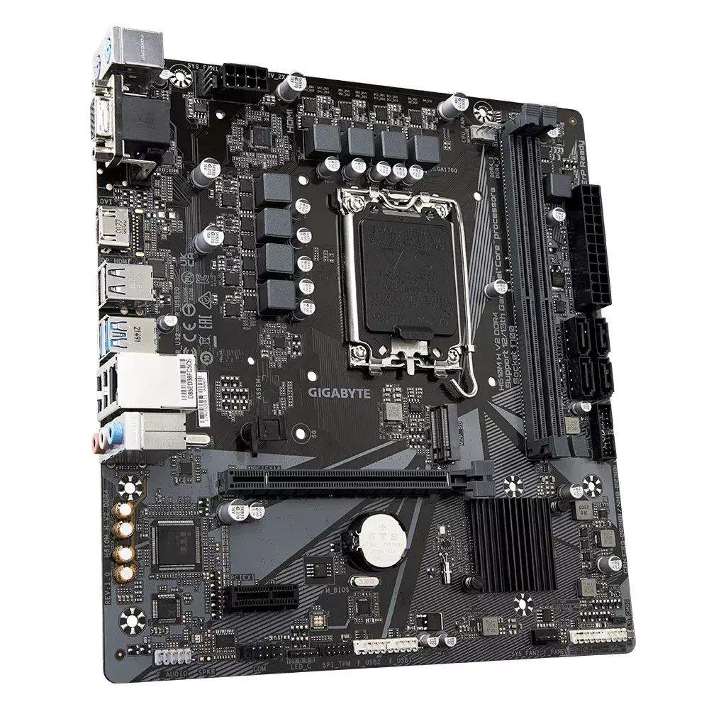 Материнская плата GIGABYTE H610M H V2, H610 Photo 3