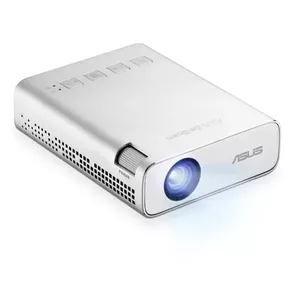 ASUS ZenBeam E1R multimediālais projektors Standarta fokusa projektors 200 ANSI lūmeni LED WVGA (854x480) Sudrabs