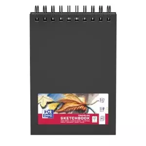 Notebook Oxford 400152645 A5 hardcover 40 sheets 225 g/m² black