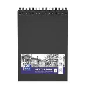 Writing notebook Oxford 400152648 A4, hardcover, 50 sheets, 100 g/m², black