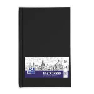 Notebook Oxford A5 Hardcover 192 sheets 100 g/m² Black
