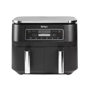 Karstā gaisa fritieris Ninja AF300EU, tilpums 7,6 L, jauda 2470 W, maks. 240 °C, 6 programmas, dehidrēšana, melns