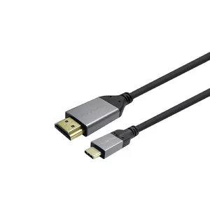 Vivolink PROUSBCHDMIMM1 cable gender changer USB C HDMI Black