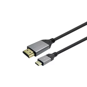 Vivolink PROUSBCHDMIMM1 cable gender changer USB C HDMI Black 1m