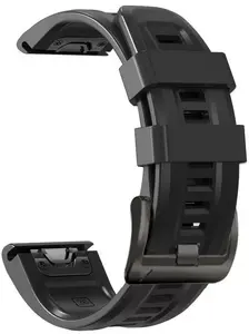 Ремешок Tech‑Protect ICONBAND для Garmin Fenix (Fenix 3, 5X, 3HR, 5X Plus, 6X, 6X Pro, 7X) — чёрный