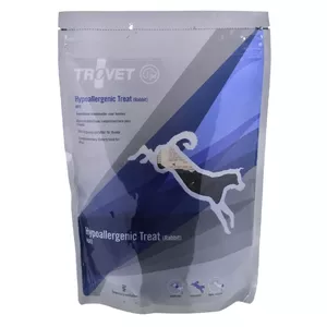 Лакомство для дрессировки собак TROVET Hypoallergenic Treat HRT с кроликом 250 г — вкус кролика, саше 250 г, для пожилых собак, подходит для всех пород