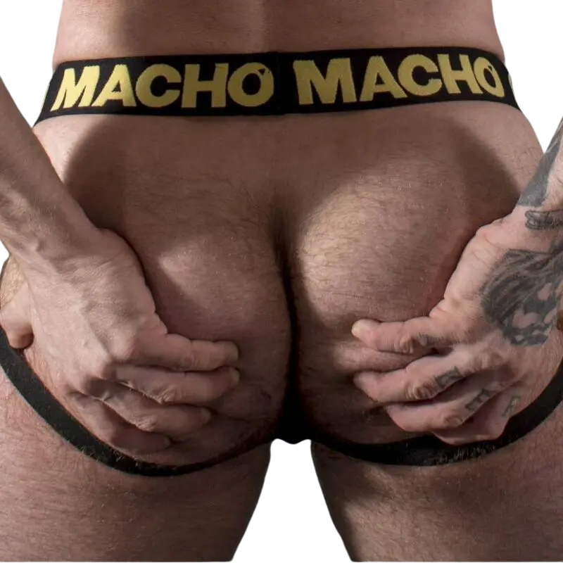 Jockstrap macho underwear MACHO MX25AC Yellow