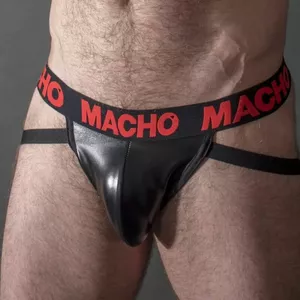 Джокстрэп macho underwear MACHO MX25RC красная кожа размер L