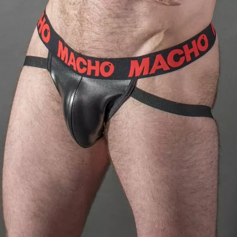 Джокстрип macho underwear MACHO MX25RC Красная кожа XL Photo 2