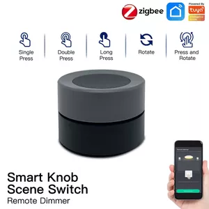 MOES ZT-SY-RD-MS Smart wireless switch with rotary function and ZigBee protocol