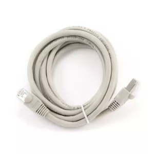 Network cable Gembird Cat6 RJ-45 2 m, F/UTP (FTP), white, gold-plated contacts